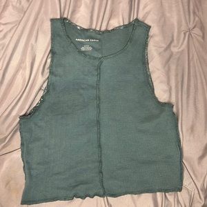 Turquoise tank- AMERICAN EAGLE